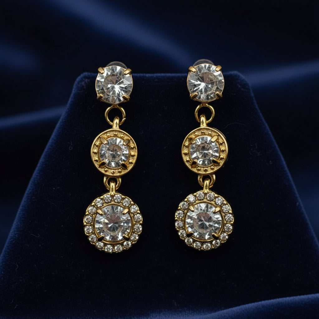 Orecchini cascata Trilogy
