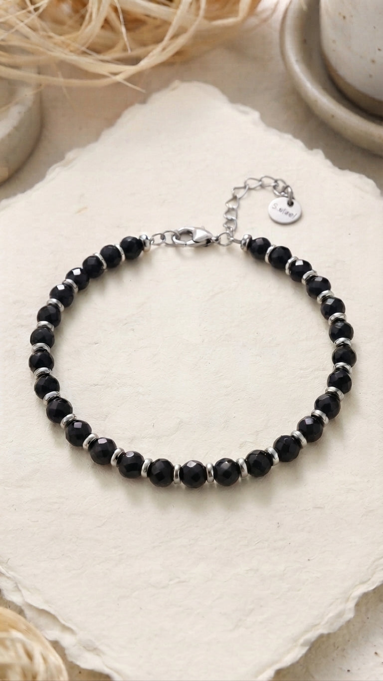 Bracciale cristal Steel Men