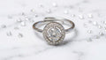 Anello circle cristallo