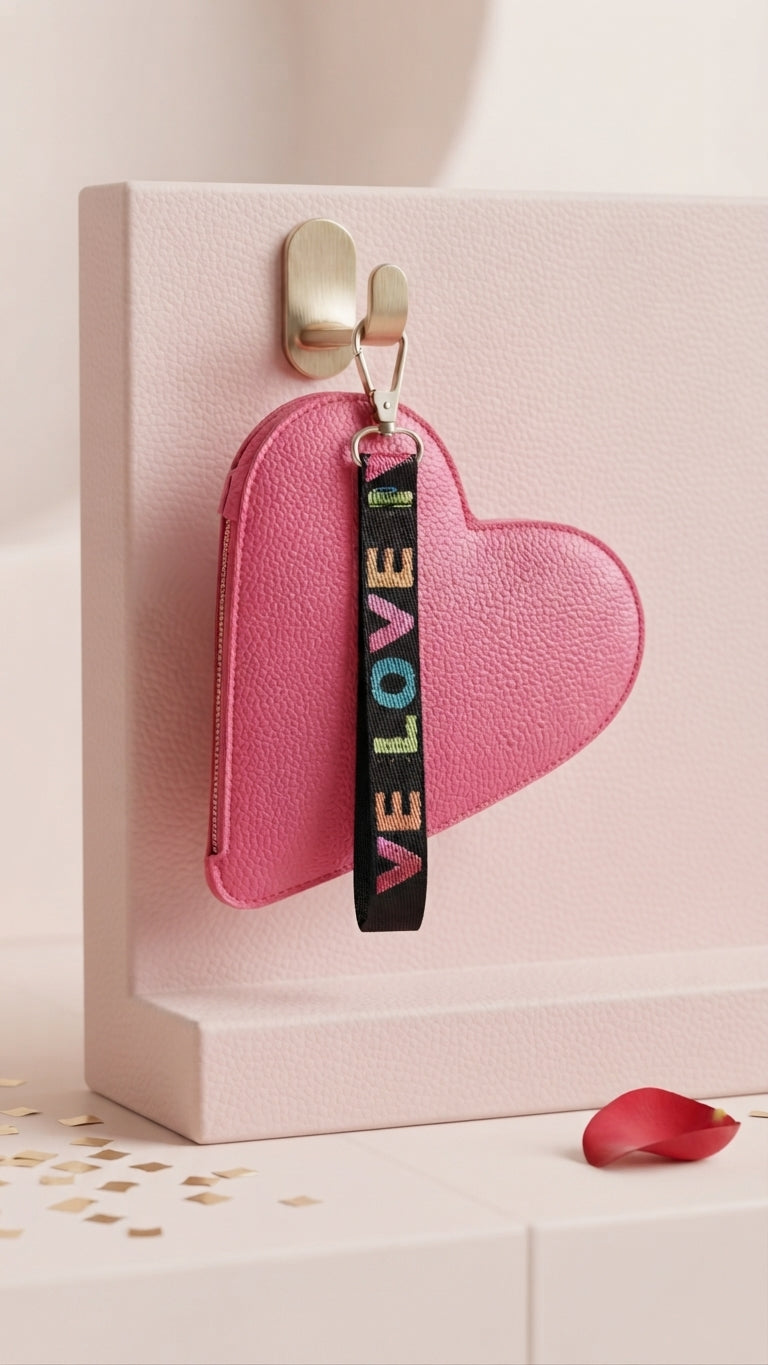 Borsetta da polso cuore