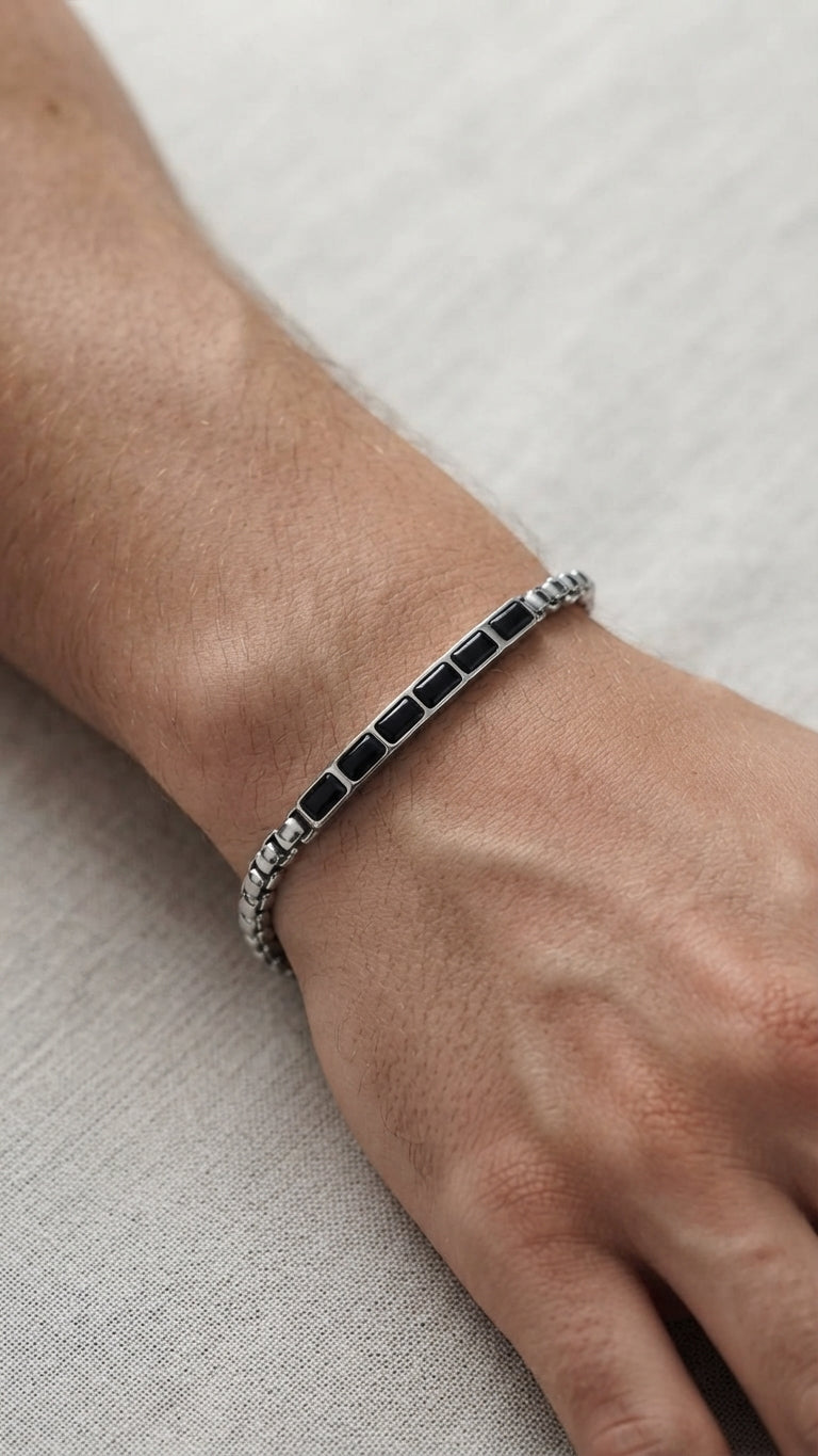 Bracciale Cronos Steel Men