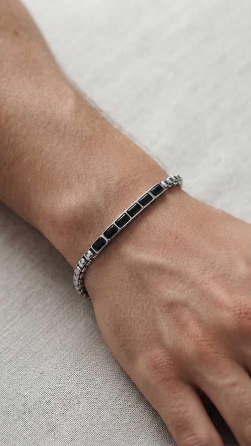 Bracciale Cronos Steel Men
