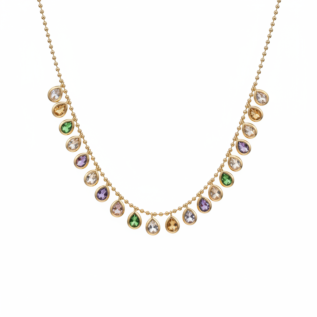 Collana cristalli