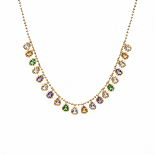 Collana cristalli