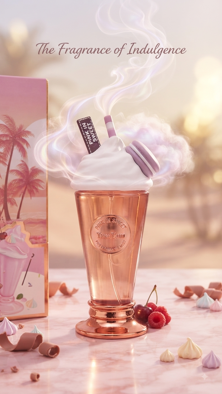 Profumo yum yum Pink in sweet rosa bianco