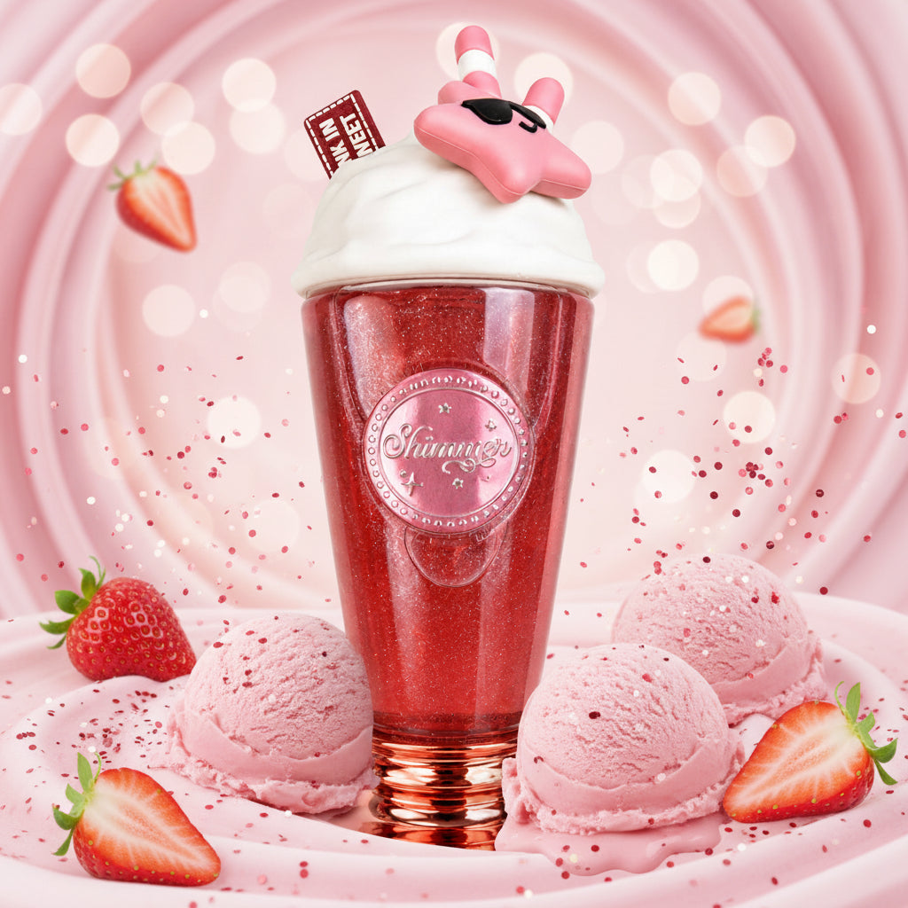 Profumo yum yum Pink in sweet shimmer bianco