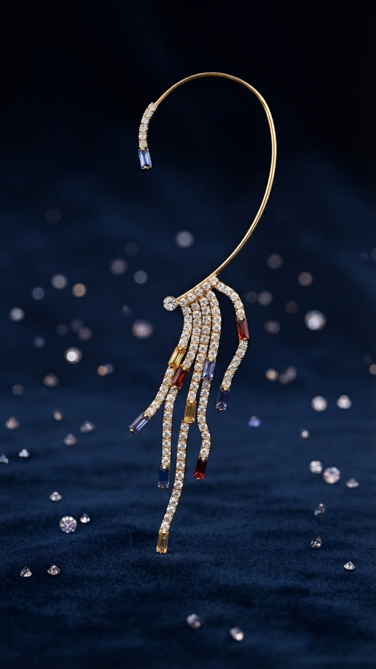 Ear Cuff pendente