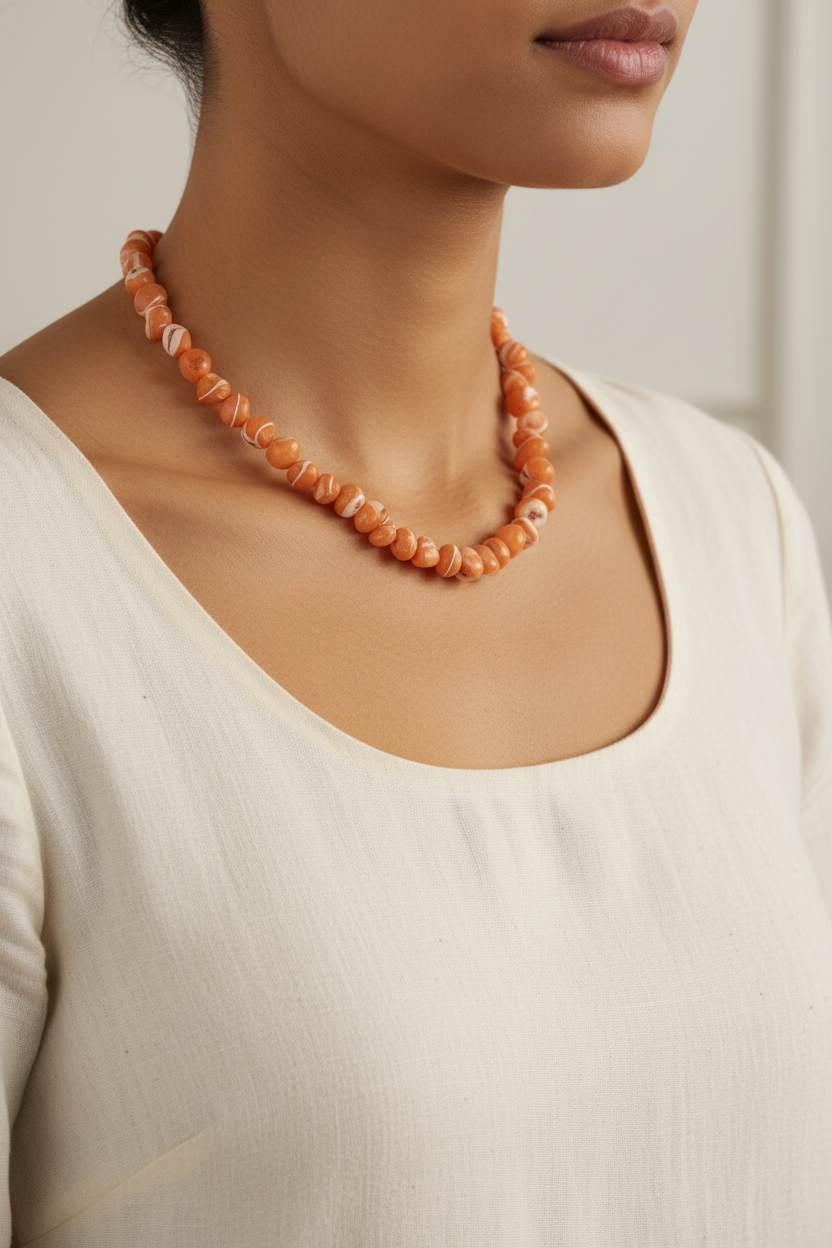 Collana madreperla
