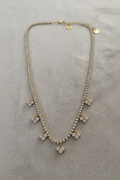 Collana tennis pendenti