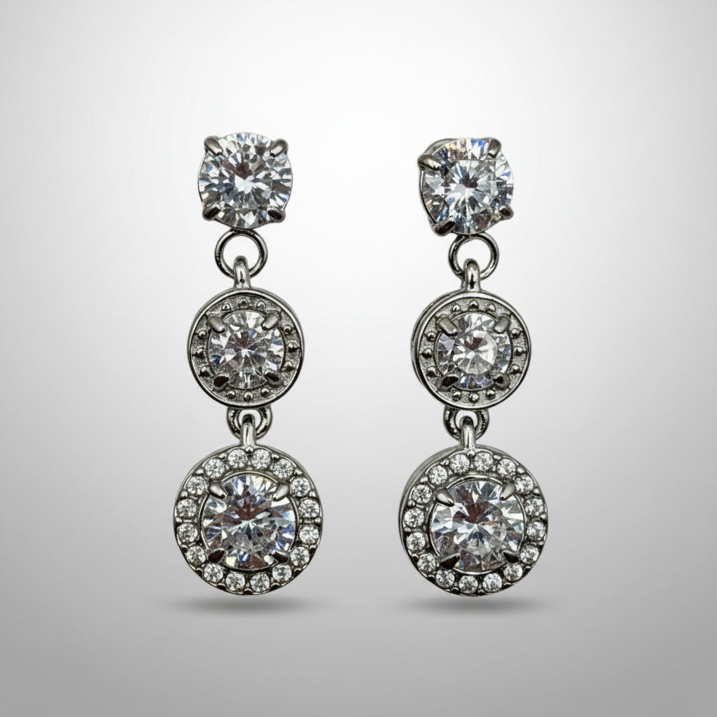 Orecchini cascata Trilogy