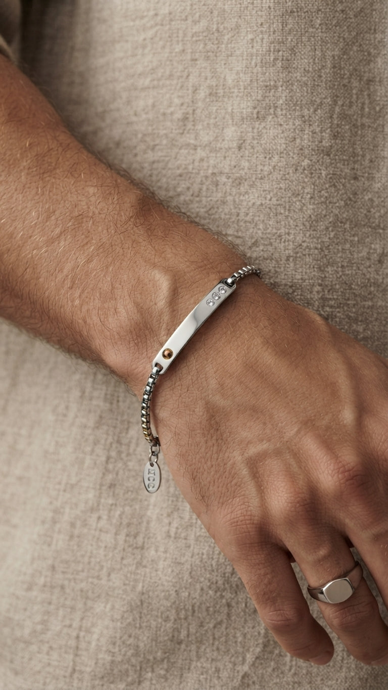 Bracciale Trilogy steel men