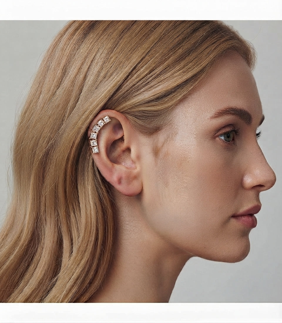 Ear Cuff zirconi