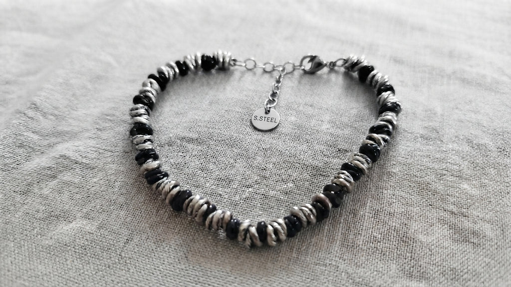 Bracciale dual loop Steel Men
