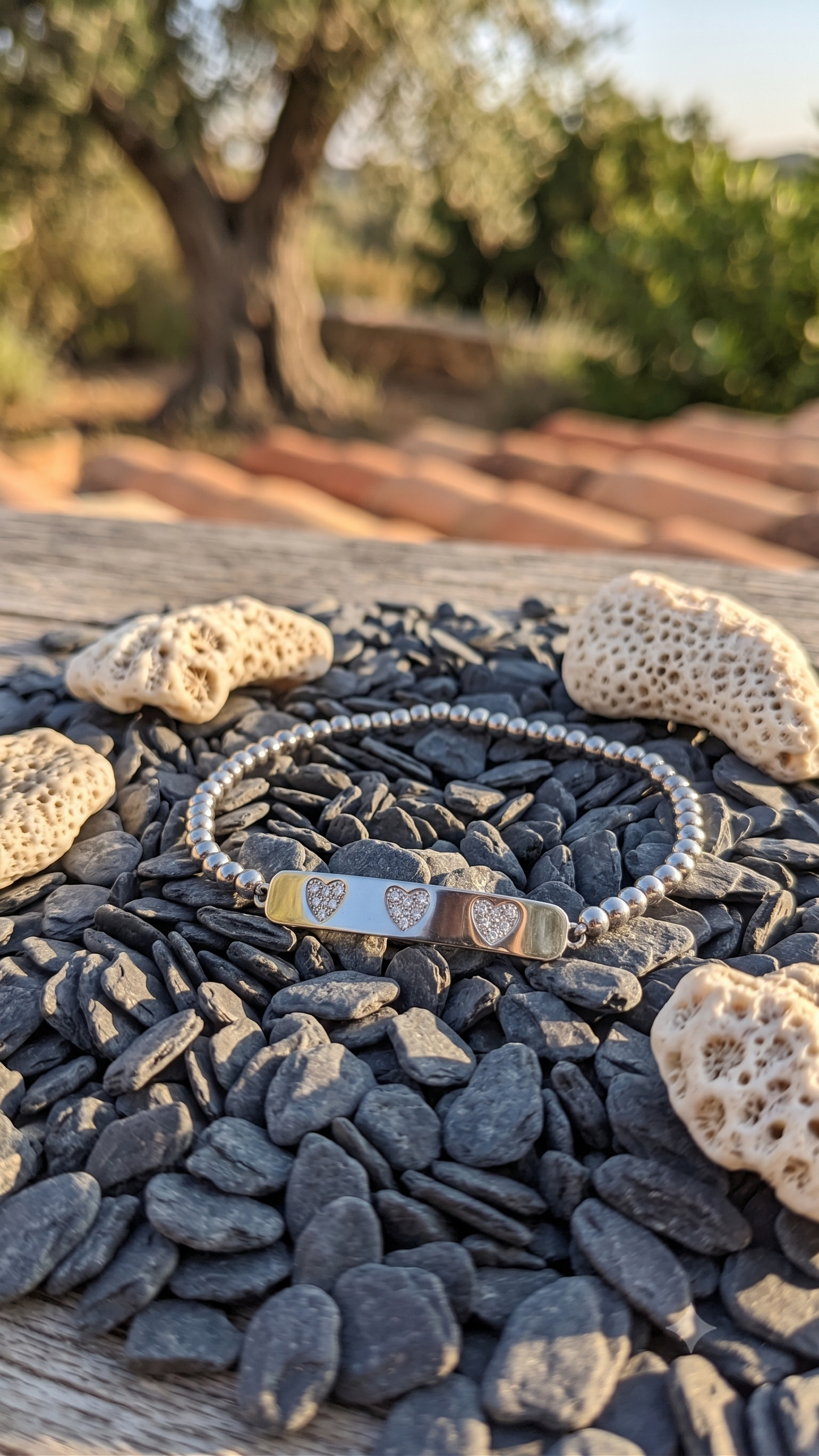 Bracciale cuoricini